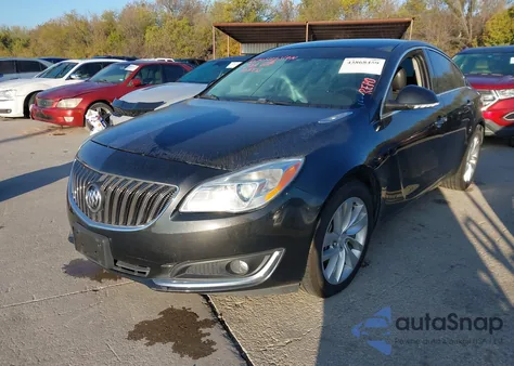 2014 Buick Regal Turbo/E-Assist Premium I z USA, uszkodzony, nr VIN 2G4GN5EX8E9227819